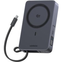 Внешний аккумулятор Ugreen MagFlow PB773 10000mAh (серый)