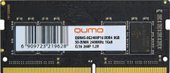 QUMO 8GB DDR4 SODIMM PC4-19200 QUM4S-8G2400P16