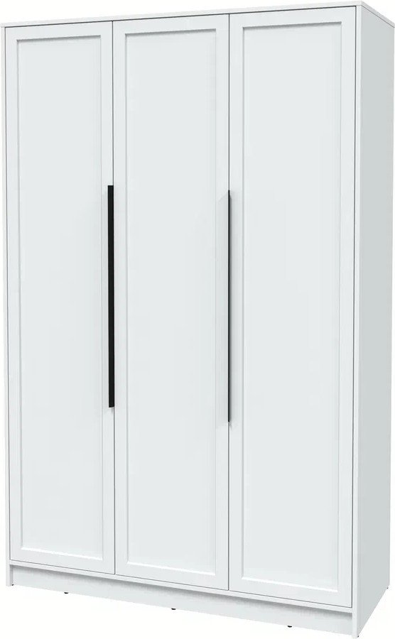 

Шкаф распашной Интерлиния Концепт Тренд КТ-Ш3 (белый платинум/белый)