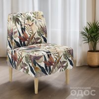Интерьерное кресло MONOFIX Одос Принт кресло (тропики/микровелюр)
