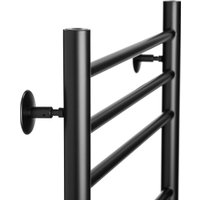 Полотенцесушитель Ростела Свирель V 500x800/9 1" (Ral 9005, нижнее подключение)