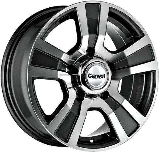 

Литые диски Carwel Дельта 116 16x6.5" 5x139.7мм DIA 98.0мм ET 40мм AB
