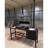 Мангал для дачи Grills Барбекю 800 с печью