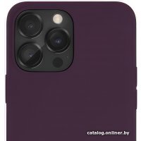 Чехол для телефона VLP Silicone Case with MagSafe для iPhone 14 Pro Max 1051075 (темно-фиолетовый)