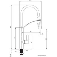 Смеситель Deante Gerbera BGB W720