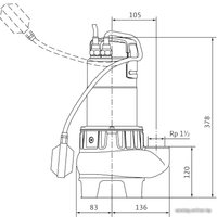 Дренажный насос Wilo Drain TC 40/10