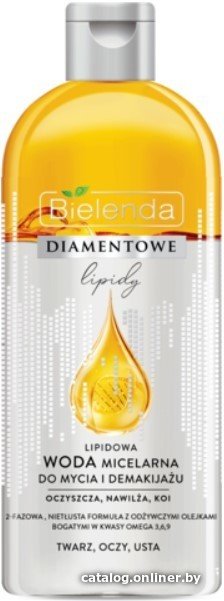 Bielenda Мицеллярная вода Diamond Lipids Липидная 425 мл