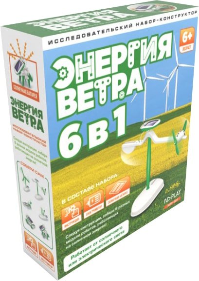 

Конструктор ND Play Энергия ветра 6 в 1 2011