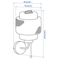 Бра Ikea Sinnerlig 70551215