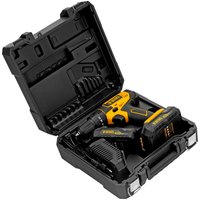 Ударная дрель-шуруповерт Denzel CID-18-02BM 26135 (с 2-мя АКБ, кейс)