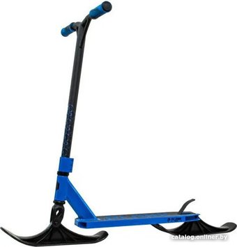 Самокат на лыжах Plank Triton P20-TRI100B+SKI (синий)
