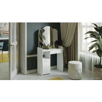 Туалетный столик с зеркалом Трия София Т1 (белый)