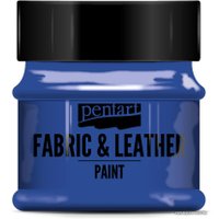 Краска для текстиля Pentart Fabric & Leather paint 50 мл (синий)