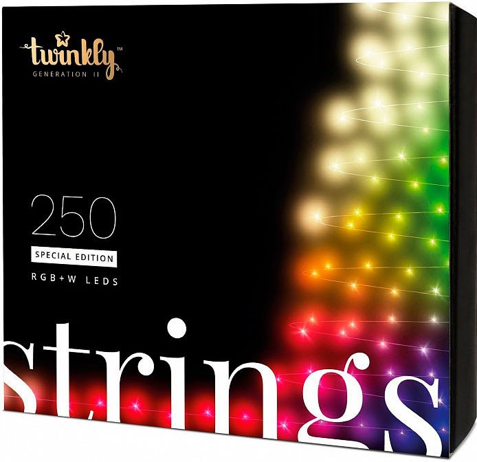 Светодиодная гирлянда Twinkly Strings 250 LED Special Edition с Wi-Fi и Bluetooth