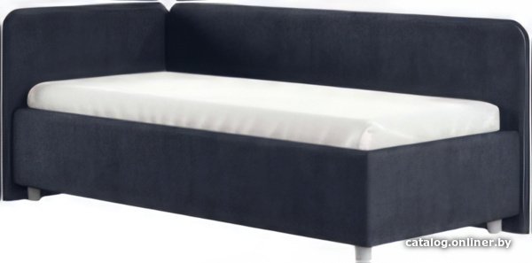 Кровать-тахта Сонум Capri L 90x200 (замша синий)