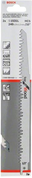 

Набор пильных полотен Bosch 2608650613