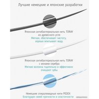 Набор зубных щеток Dr.Bei Bass (4 шт + чехол) в Витебске