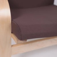 Интерьерное кресло AksHome Relax (ткань, коричневый 10858-15)