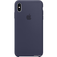 Чехол для телефона Apple Silicone Case для iPhone XS Max Midnight Blue