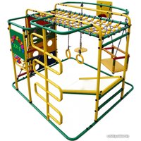 Детский спортивный комплекс Формула здоровья Мурзилка-S зеленый-радуга