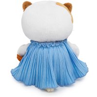 Классическая игрушка BUDI BASA Collection Кошечка Ли-Ли Baby в платье из жатой ткани с бантом LB-139