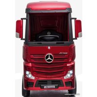 Электромобиль RiverToys Mercedes-Benz Actros 4WD HL358 (вишневый глянец)