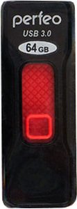 

USB Flash Perfeo S05 64GB (черный) [PF-S05B064]
