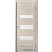 Межкомнатная дверь MDF-Techno Dominika 104 80x200 (лиственница кремовая, лакобель коричневый)