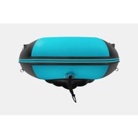 Моторно-гребная лодка Gladiator E350PRO (черный/бирюзовый)