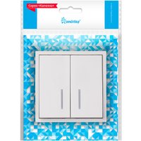 Выключатель SmartBuy Капелла SBE-09w-10-SW2-1