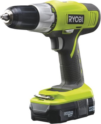 Ryobi R18DDP-LL13S 5133002075 (с 2-мя АКБ 1.3 Ah)