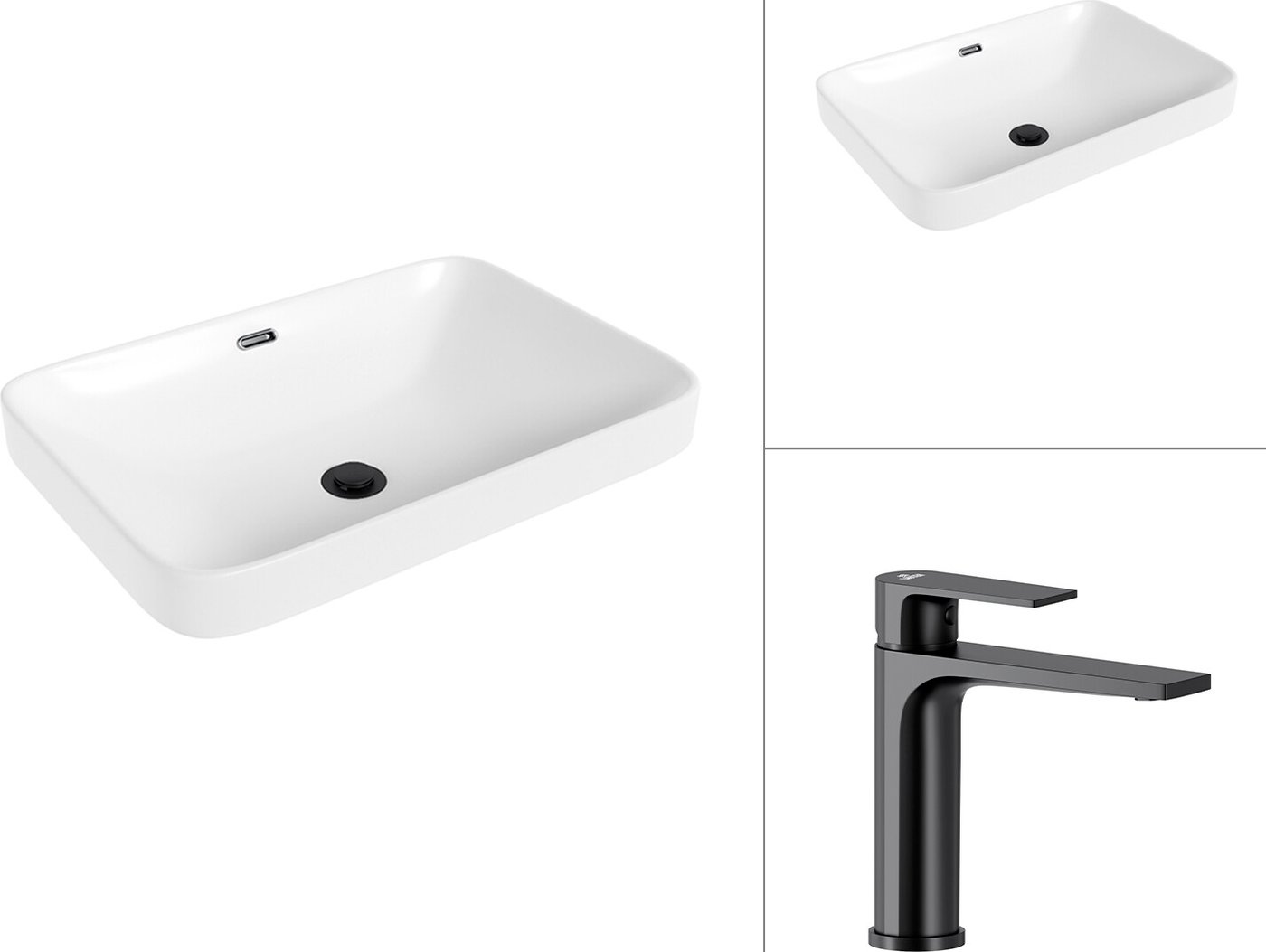 

Умывальник Lauter 21441B + Reef 21CK678BS