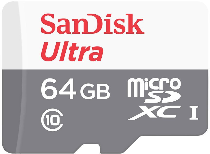 

Карта памяти SanDisk Ultra microSDXC Class 10 64GB (SDSQUNB-064G-GN3MN)