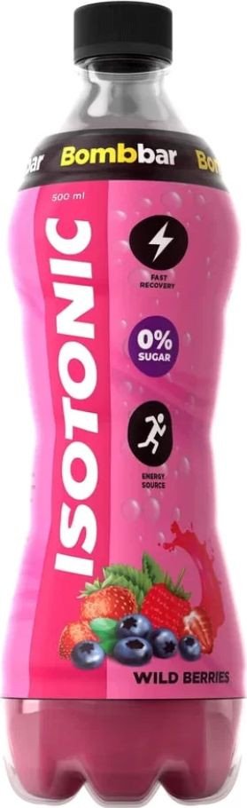 Изотоник Bombbar Isotonic (500 мл, лесные ягоды)