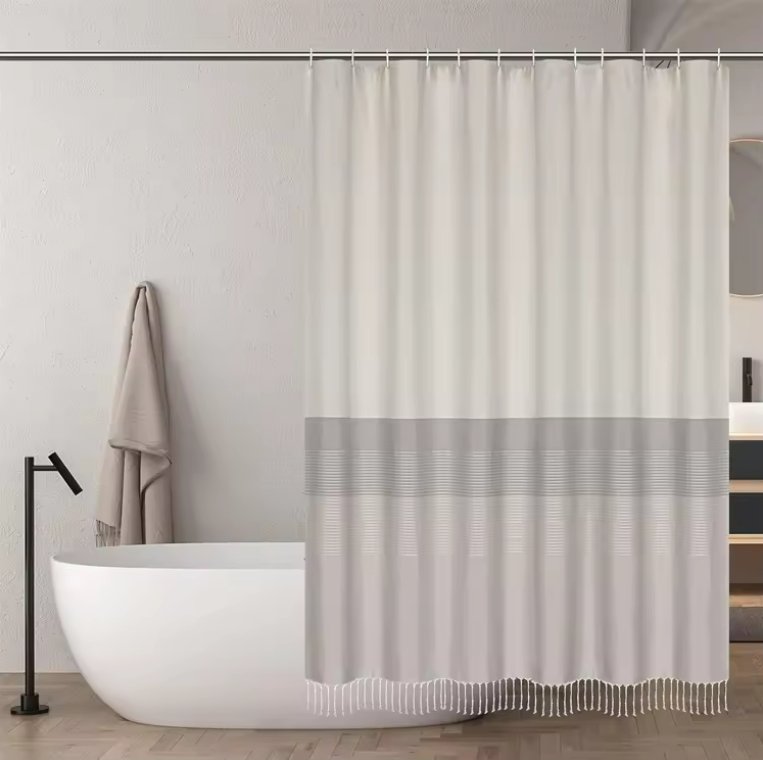 

Шторка-занавеска для ванны Illu 180x180 LH2431928 (бежевый)