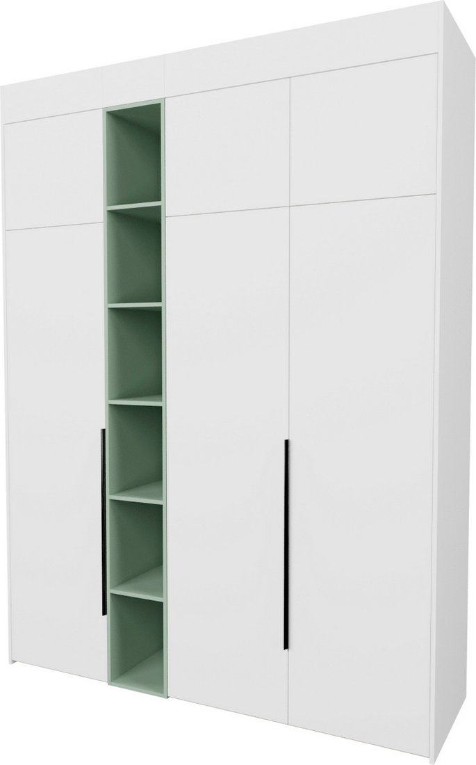 

Шкаф распашной Рэйгрупп Рэй S262-В7-2-EBZ В7-2 (дуб элисон/белый премиум/зеленый самшит)