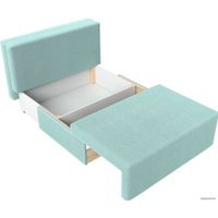 Диван Mebelico Лагуна 115583 (рогожка, бирюзовый)
