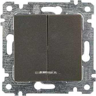 

Выключатель Mutlusan Rita 2200-426-0195 (дымчатый)