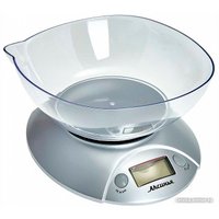 Кухонные весы Аксинья КС-6519 (серебристый)