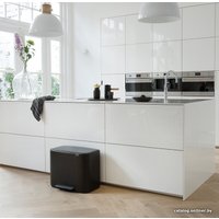 Мусорное ведро Brabantia Bo Pedal Bin 36 л (черный матовый)