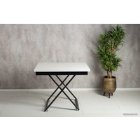 Стол-трансформер Levmar Accord D78/S53 (белый/черный)