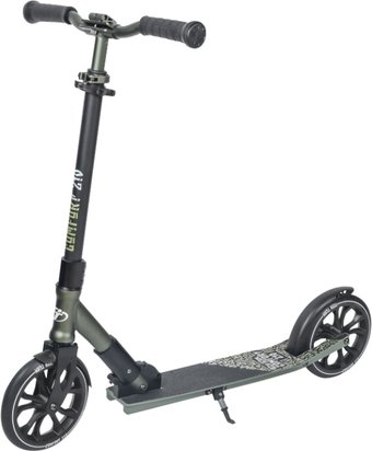 Двухколесный взрослый самокат Tech Team Comfort 210R 2021 (зеленый)