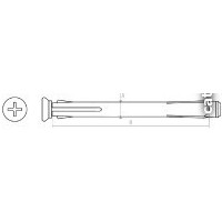 Дюбель рамный Starfix SMV1-72458-5