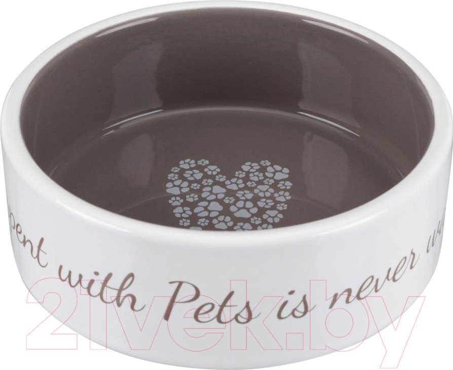 Миска Trixie 25053 (кремовый/коричневый)