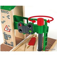 Аксессуары BRIO Сигнальная станция со стрелкой и светофором 33674