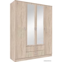 Шкаф распашной Anrex Romano 4D2SZ (дуб сонома)