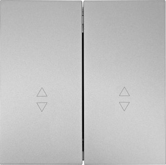 Выключатель проходной Lezard Zima 704-7488-106QC (серый матовый)