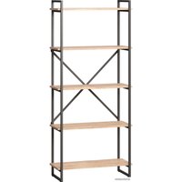 Стеллаж LoftyHome Мальборк 80 1627766 (дуб сонома)