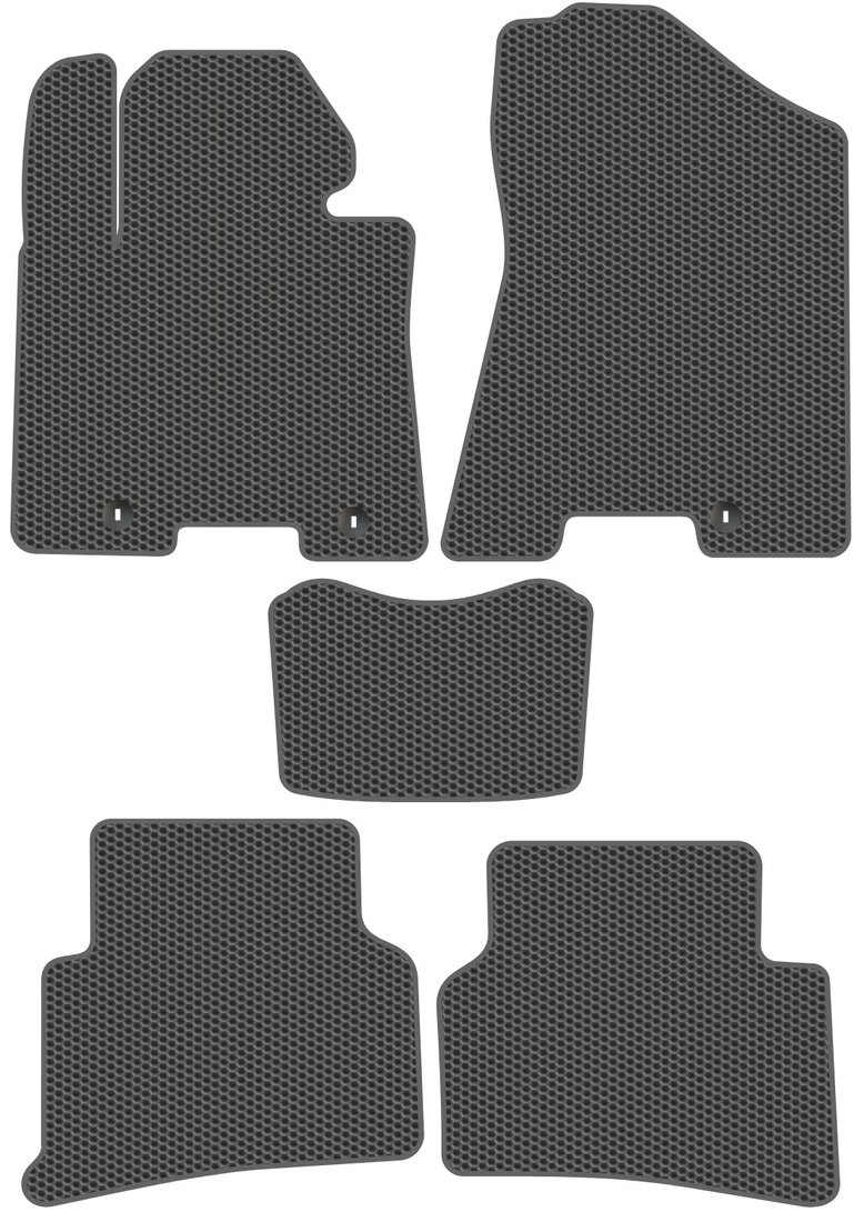 

Комплект ковриков для авто Alicosta Hyundai Tucson III (suv / TL) 2015 - 2021 (серый)