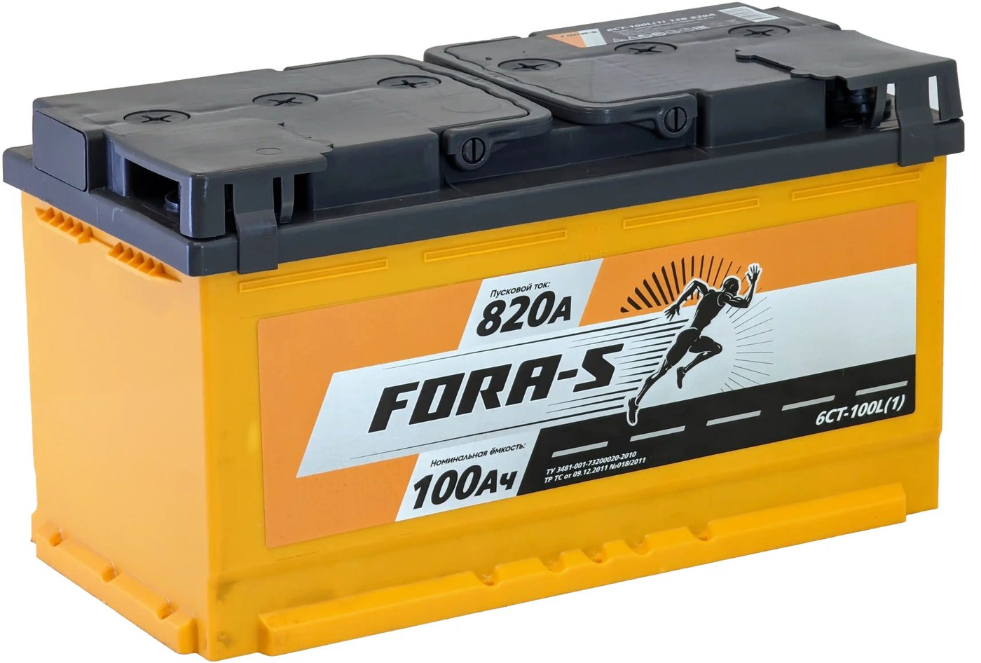 

Автомобильный аккумулятор Fora-S 6СТ-100L+ 6СТ-100L(1) (100 А·ч)